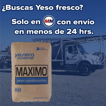 Yeso blanco máximo 40 kg acabados finos y resistentes