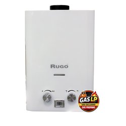 Calentador paso 6 L Rugo instantáneo blanco Gas LP Calentador paso 6 L Rugo instantáneo blanco Gas LP