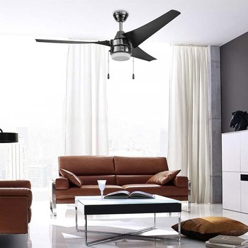 VENTILADOR DE TECHO FENIX GRIS METAL 52 in