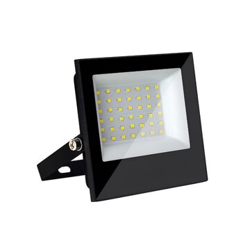 Luminario Reflector LED 30 W 6500 K Negro IP65 100-240 V