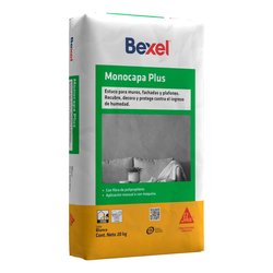 Estuco Blanco Bexel Monocapa Plus Sika 20 Kg