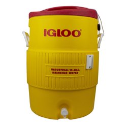 Termo Igloo capacidad 10 galones Amarillo y rojo
