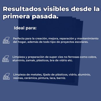 Lija de Agua Fandeli Grado 120 9 x 11 Pulgadas