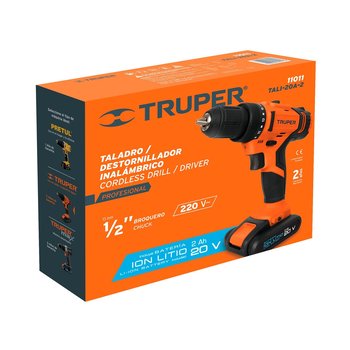 Taladro Inalámbrico 3/8 Profesional 20 V Truper