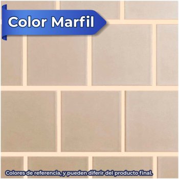 Boquilla con arena 10 kg Crest color marfil