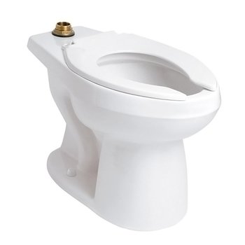 Taza de Baño Fluxómetro Alargada Helvex Altura Confort TZF NAO17