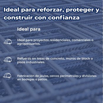 Malla Electrosoldada DeAcero 66-44 2.50 x 40 ML 100 m2