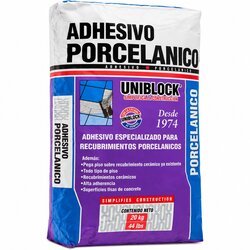 Adhesivo Blanco 20 kg Uniblock