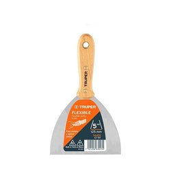 Espátula Flexible Mango Madera 5 pulg Truper ET5F
