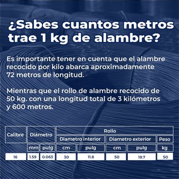 Alambron construccion 6.35MM 1/4