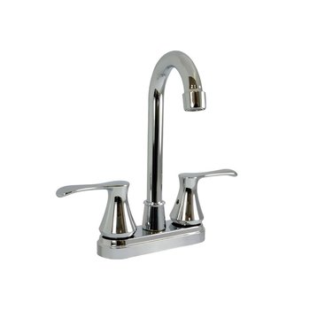Llave Mezcladora Para Lavabo 4" Rugo Manerales Géminis