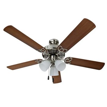 Ventilador de cielo CoolFan Architect Niquel 52 pulg