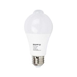 Foco LED Fotocelda Sensor Movimiento 9W Luz Cálida