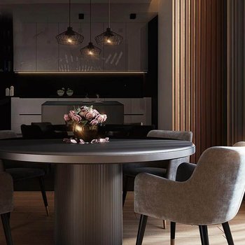 Luminario Colgante LISBOA NIQUEL Mate Cepillado