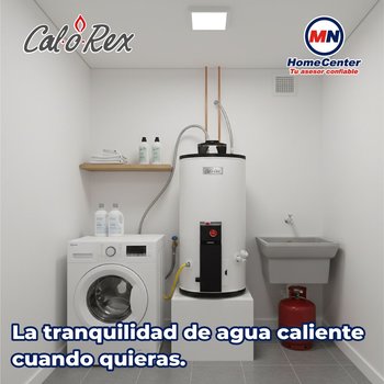 Calentador Deposito Maximus Calorex 38 L Gas LP 1 Baño