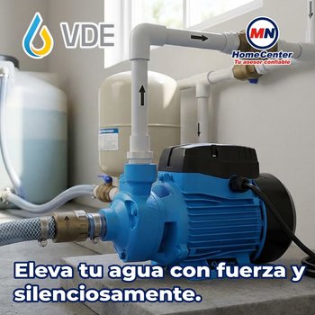 Bomba Periférica Para Agua Villarreal 1 HP 127 V