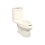 Sanitario WC Alargado Marfil 4.8 L Helvex Rodano 16
