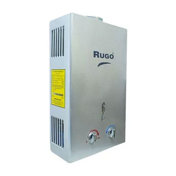 Calentador Paso 12 Lts Rugo Gas Nat Incluye Kit de Instalación