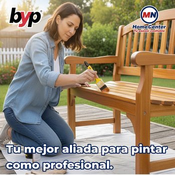 Brocha Byp de cerda natural La Buena 2” pulgadas