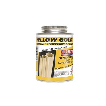 Pegamento Para CPVC Presto 237 ml Yellow Gold