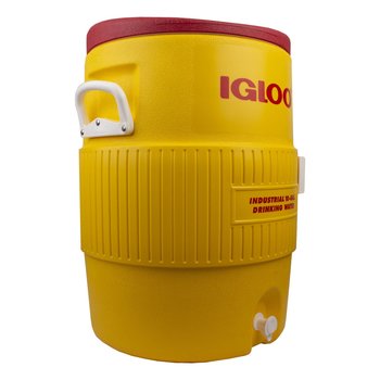 Termo Igloo capacidad 10 galones Amarillo y rojo