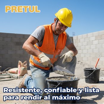 Cuchara Albañil Pretul Soldada 9 pulg