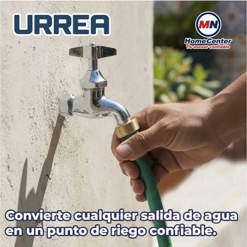 Llave Para Manguera Corta Cromada Urrea 13 mm ½