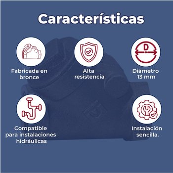 Válvula Check Columpio Urrea 13 mm