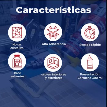 Pegamento Mastipren sin Clavos sin Tonillos 300 mL