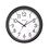 Reloj Pared Redondo 34.90cm Color Negro