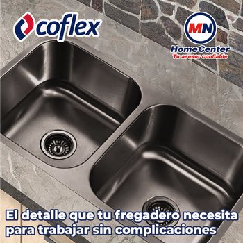 Contracanasta Para Fregadero Coflex Acero Inoxidable PH 400