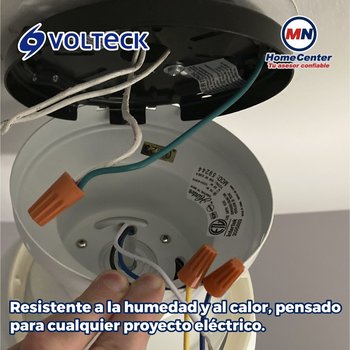 Cable eléctrico negro Volteck THHW-LS 10 AWG 10M