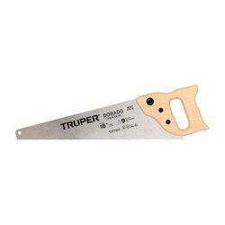 Serrucho Dorado Truper 18 pulg