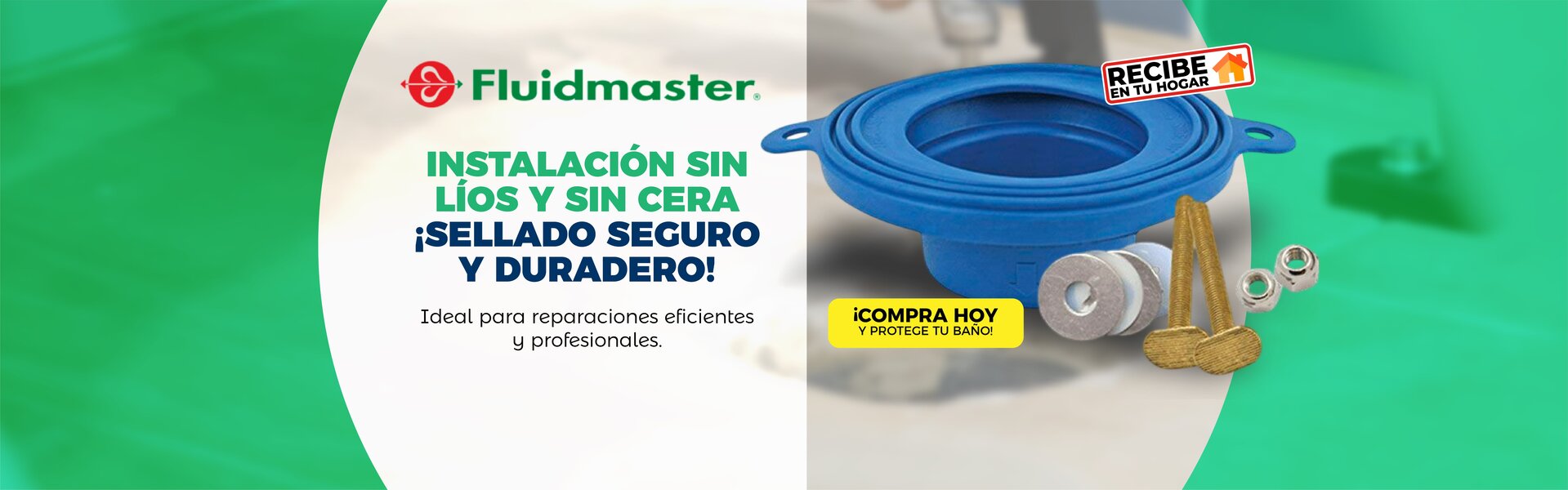 Sello para sanitarios sin cera
