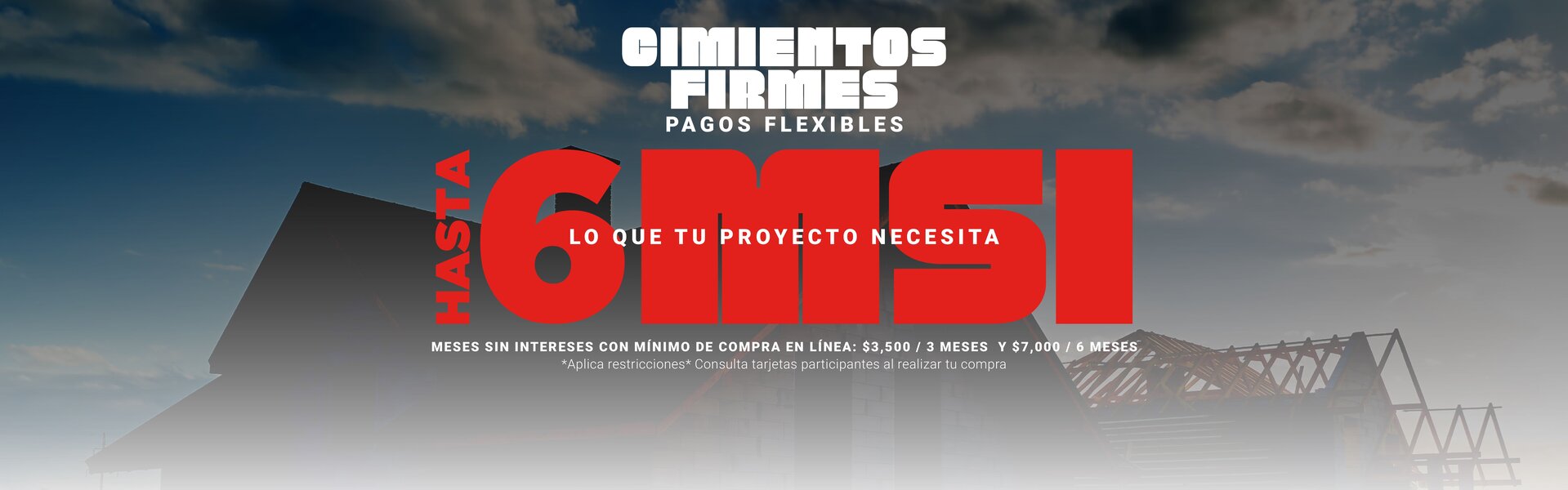 HASTA 6 MESES SIN INTERESES