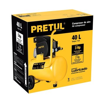 Compresor Aire Pretul Lubricado 120V 40 l