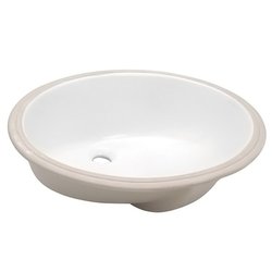 Lavabo Bajo Cubierta Helvex con Rebosadero Blanco LV Lugano