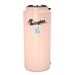 Tinaco vertical beige 500 lts c/herrajes y filtro 0.68x0.68x1.53