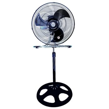 Ventilador 2 En 1 Aspas Aluminio 18" Brisa