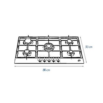 Parrilla Gas Eb Técnica EB-482