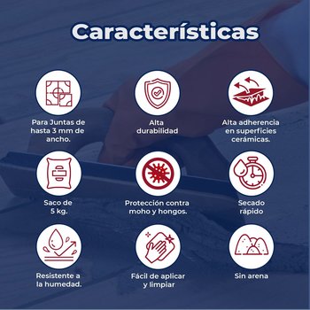 Boquilla sin arena 5 kg Crest color abedul