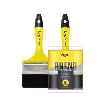 Brocha Byp de cerda natural La Buena 6” pulgadas