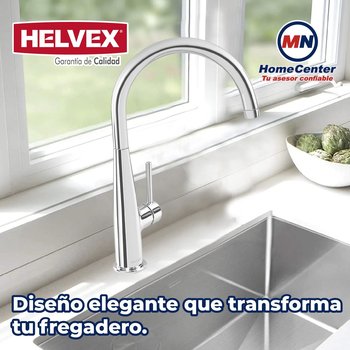 Llave Monomando Para Fregadero Doria Helvex E-310