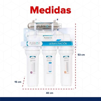 Sistema Osmosis Inversa 6 Pasos
