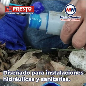 Pegamento Para PVC Presto Wet Blue 236 ML