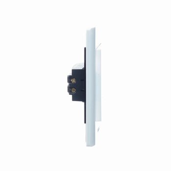 Placa Apagador Sencillo Blanco marca Lucek