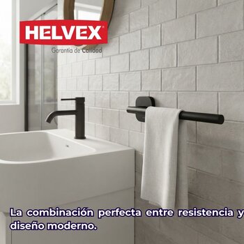 Toallero Sencillo Para WC Piazza Ébano Helvex PIA-109-EB