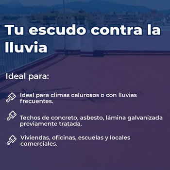 Impermeabilizante Acrílico Thermotek Fibratado Rojo 5 A 19 l