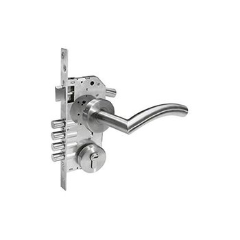 Cerradura Entrada U Dexter Alta Seguridad Ll/Ll Acero Inox.