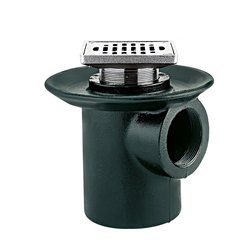 Coladera Helvex una Boca Rejilla Cuadrada 24-CH